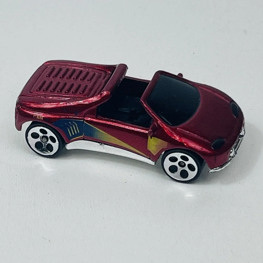 Hot Wheels '93 Warner Pontiac Salsa Burgundy Stectraflame Made In Malaysia